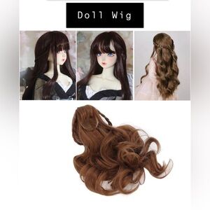 NEW Doll Wig - Light brown